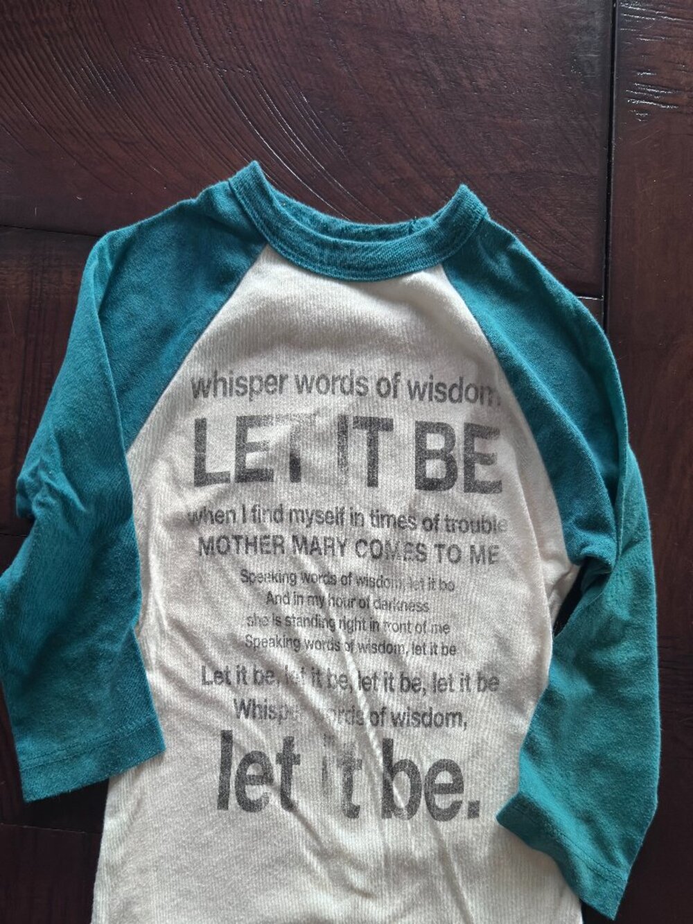 Beatles - Rowdy Sprout 3/4 sleeve raglan
